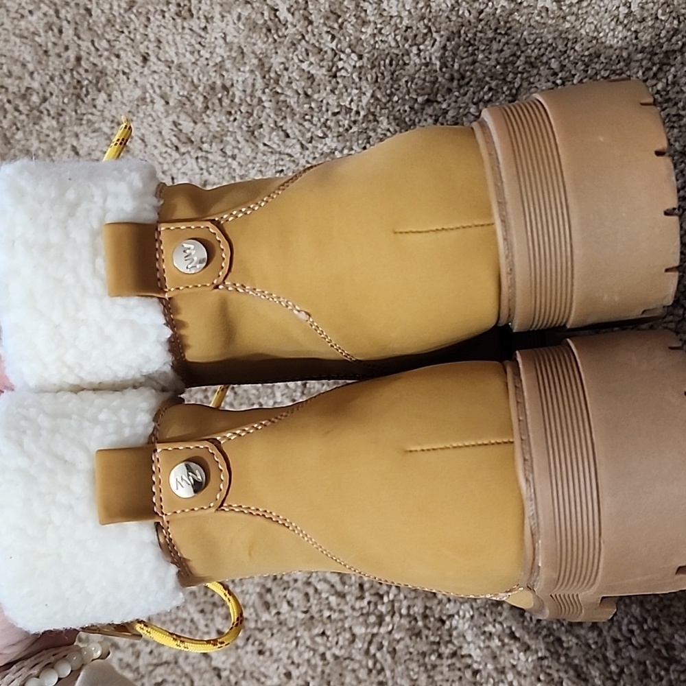 Nine West Women's Sherpa Pike Combat Ankle Boot, NWOB - Picture 13 of 13